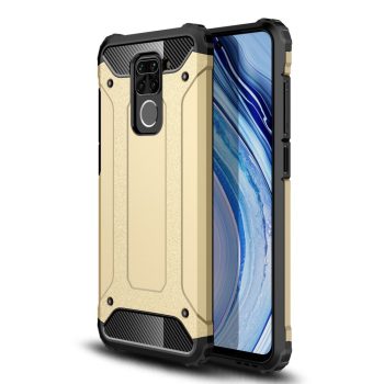 RMPACK Xiaomi Redmi Note 9 Ütésálló Armor Tok Guard Series 2in1 Arany   RMPACK Xiaomi Redmi Note 9 Ütésálló Armor Tok Guard Series 2in1 Arany