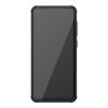 RMPACK Samsung Galaxy A21S Ütésálló Tok Kitámasztható 2in1 Hybrid Fekete
