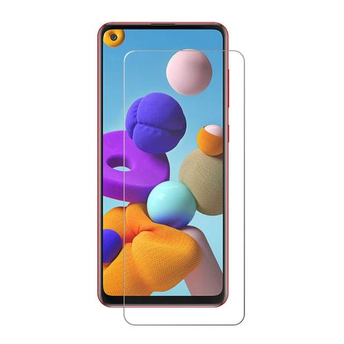 Samsung Galaxy A21S Képernyővédő Üveg Tempered Glass Üvegfólia