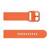 RMPACK Samsung Galaxy Watch 3 45mm Óraszíj Pótszíj Okosóra Szíj Szilikon Nature Narancssárga