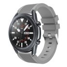 RMPACK Samsung Galaxy Watch 3 45mm Pótszíj Okosóra Szíj Óraszíj Szilikon Sport Style Szürke