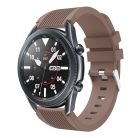 RMPACK Samsung Galaxy Watch 3 45mm Pótszíj Okosóra Szíj Óraszíj Szilikon Sport Style Barna