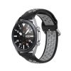 RMPACK Samsung Galaxy Watch 3 45mm Okosóra Szíj Pótszíj Óraszíj Hollow Style Fekete/Szürke
