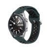 RMPACK Samsung Galaxy Watch 3 45mm Okosóra Szíj Pótszíj Óraszíj Hollow Style SötétZöld/Fekete