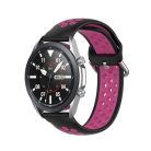 RMPACK Samsung Galaxy Watch 3 45mm Okosóra Szíj Pótszíj Óraszíj Hollow Style Fekete/Pink