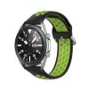 RMPACK Samsung Galaxy Watch 3 45mm Okosóra Szíj Pótszíj Óraszíj Hollow Style Fekete/Zöld