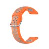 RMPACK Samsung Galaxy Watch 3 41mm Okosóra Szíj Pótszíj Óraszíj Hollow Style Narancssárga/Szürke