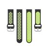 RMPACK Samsung Galaxy Watch 3 41mm Okosóra Szíj Pótszíj Óraszíj Hollow Style Fekete/Zöld