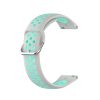 RMPACK Samsung Galaxy Watch 3 41mm Okosóra Szíj Pótszíj Óraszíj Hollow Style Szürke/Cián