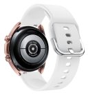 RMPACK Samsung Galaxy Watch 3 41mm Óraszíj Pótszíj Okosóra Szíj Szilikon Nature Fehér