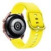 RMPACK Samsung Galaxy Watch 3 41mm Óraszíj Pótszíj Okosóra Szíj Szilikon Nature Sárga