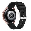 RMPACK Samsung Galaxy Watch 3 41mm Pótszíj Okosóra Szíj Óraszíj Szilikon Sport Style Fekete
