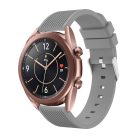 RMPACK Samsung Galaxy Watch 3 41mm Pótszíj Okosóra Szíj Óraszíj Szilikon Sport Style Szürke