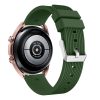 RMPACK Samsung Galaxy Watch 3 41mm Pótszíj Okosóra Szíj Óraszíj Szilikon Sport Style KatonaZöld