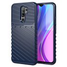 RMPACK Xiaomi Redmi 9 Szilikon Tok Twill Ütésálló Thunder Series Kivitel Sötétkék