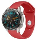 RMPACK Huawei Watch GT Pótszíj Szilikon Óraszíj Soft Series Piros