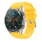 RMPACK Huawei Watch GT Sport Style Pótszíj Óraszíj Szilikon Sárga