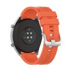 RMPACK Huawei Watch GT 46mm Szilikon Pótszíj Óraszíj Elegant-Sport Series Narancssárga