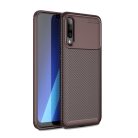 RMPACK Samsung Galaxy A50 A30S Tok Szilikon TPU Carbon Fiber - Karbon Minta Barna