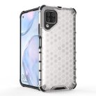 RMPACK Huawei P40 Lite Shock-Proof Szilikon Tok Ütésálló Kivitel Honeycomb Style Áttetsző