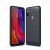 RMPACK Xiaomi Redmi Note 6 Pro Szilikon Tok Ütésállókivitel Karbon Mintázattal Sötétkék