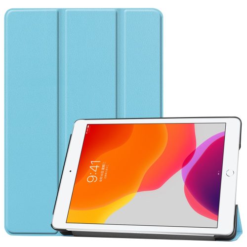 RMPACK iPad 10.2 (2020) (2019) Tok Tri-Fold Series Kitámasztható Világoskék