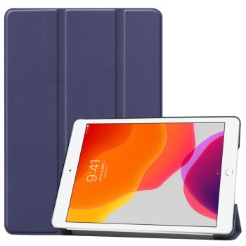 RMPACK iPad 10.2 (2020) (2019) Tok Tri-Fold Series Kitámasztható Sötétkék   RMPACK iPad 10.2 (2020) (2019) Tok Tri-Fold Series Kitámasztható Sötétkék