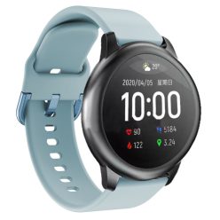   RMPACK Xiaomi Haylou Solar LS05 Óraszíj - Pótszíj Szilikon Világoskék