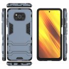 RMPACK Xiaomi Poco X3 Tok 2in1 Ütésálló - Kitámasztható TPU Hybrid Kék