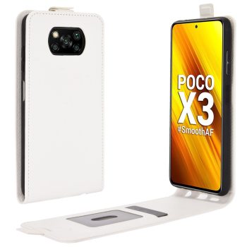 RMPACK Xiaomi Poco X3 Flip Tok Mágneses Fehér RMPACK Xiaomi Poco X3 Flip Tok Mágneses Fehér