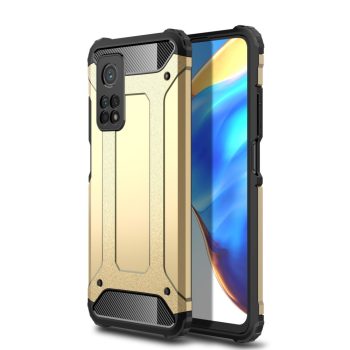 RMPACK Xiaomi Mi 10T 5G / Mi 10T Pro 5G Ütésálló Armor Tok Guard Series 2in1 Arany   RMPACK Xiaomi Mi 10T 5G / Mi 10T Pro 5G Ütésálló Armor Tok Guard Series 2in1 Arany