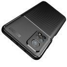 RMPACK Xiaomi Mi 10T 5G / Mi 10T Pro 5G Tok Szilikon TPU Carbon Fiber - Karbon Minta Fekete