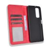 RMPACK Huawei P Smart 2021 Notesz Tok Retro Style Piros