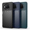 RMPACK Xiaomi Mi 10T Lite 5G Szilikon Tok Twill Ütésálló Thunder Series Kivitel Fekete