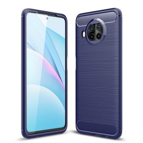   RMPACK Xiaomi Mi 10T Lite 5G Szilikon Tok Ütésállókivitel Karbon Mintázattal Sötét