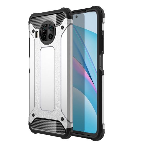 RMPACK Xiaomi Mi 10T Lite 5G Ütésálló Armor Tok Guard Series 2in1 Ezüst