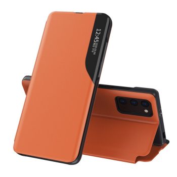 RMPACK Xiaomi Poco M3 Notesz Tok Ablakos View Window Series Kitámasztható Narancssárga   RMPACK Xiaomi Poco M3 Notesz Tok Ablakos View Window Series Kitámasztható Narancssárga