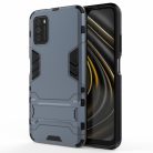 RMPACK Xiaomi Poco M3 Tok 2in1 Ütésálló - Kitámasztható TPU Hybrid Sötétkék