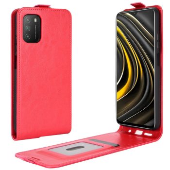 RMPACK Xiaomi Poco M3 Flip Tok Mágneses Piros RMPACK Xiaomi Poco M3 Flip Tok Mágneses Piros