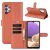 RMPACK Samsung Galaxy A32 5G Notesz Tok Business Series Kitámasztható Bankkártyatartóval Barna