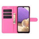 RMPACK Samsung Galaxy A32 5G Notesz Tok Business Series Kitámasztható Bankkártyatartóval Pink