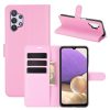 RMPACK Samsung Galaxy A32 5G Notesz Tok Business Series Kitámasztható Bankkártyatartóval Rózsaszín