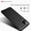 RMPACK Samsung Galaxy A12 Szilikon Tok Ütésállókivitel Karbon Mintázattal Fekete