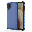 RMPACK Samsung Galaxy A12 Ütésállókivitel Szilikon Tok Honeycomb Shock-Proof TPU Kék