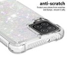 RMPACK Samsung Galaxy A12 TPU Szilikon Tok Glitteres Csillámló Ezüst