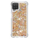 RMPACK Samsung Galaxy A12 TPU Szilikon Tok Glitteres Csillámló Arany