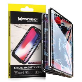   Huawei P30 Pro Mágneses Tok Full Body Protection - Teljes védelem Elő-Hátlapi Tempered Glass
