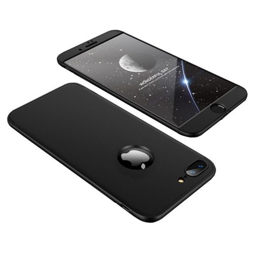 iPhone 8 Plus GKK Ütésálló Tok Full Protection Fekete