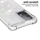 RMPACK Samsung Galaxy A52 5G Szilikon Tok TPU Csillámló Shining TPU Fehér