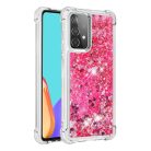 RMPACK Samsung Galaxy A52 5G Szilikon Tok TPU Csillámló Shining TPU Pink